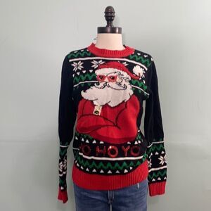 Street Wear Santa Christmas Sweater